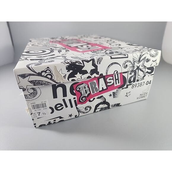 Brash Platform Spiked Stilettos - Tan - Size 7.5 BAD Girl Pumps - Picture 10 of 10